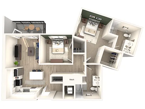 Floor plan B4