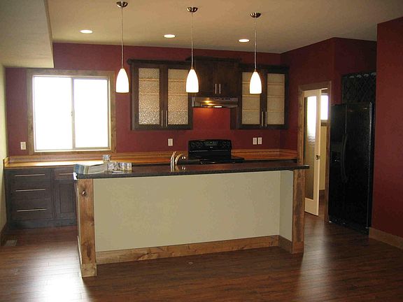 Open galley kitchen