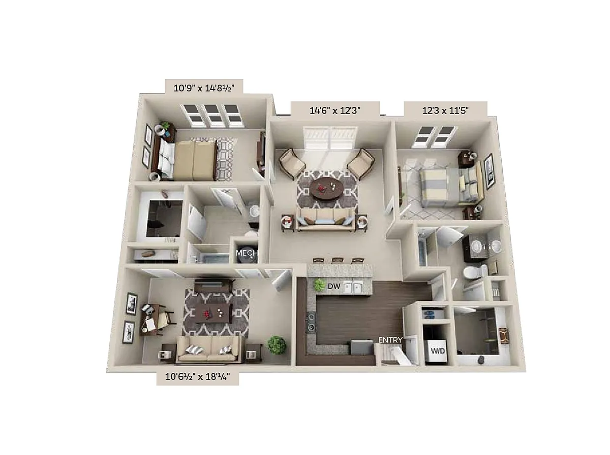 Floor plan C2