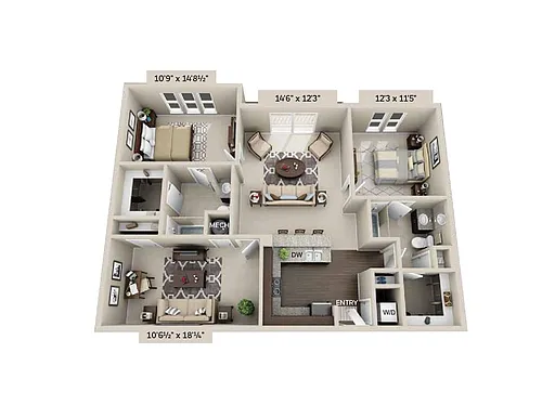 Floor plan C2