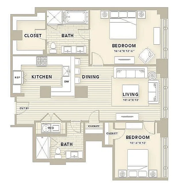 Floor plan B1