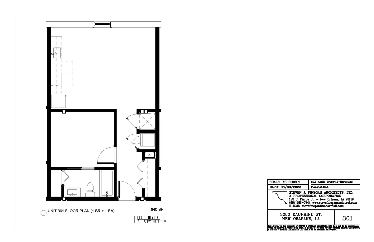 Floor plan 301