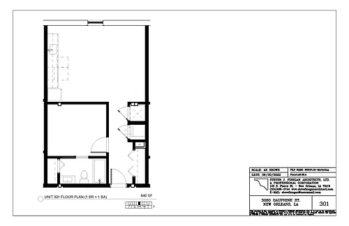 Floor plan 401