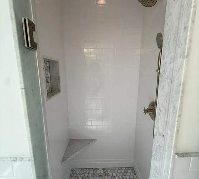 Primary bath shower