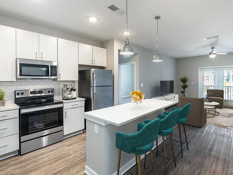 Virtually Staged Kitchen