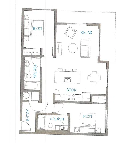 Floor plan B7