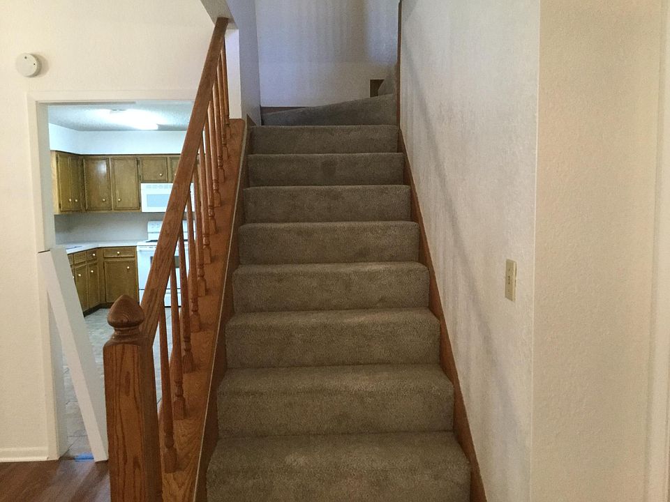 Stairs to loft room.