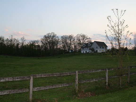 Pasture behind house