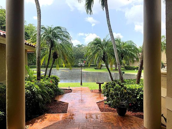 View looking towards park