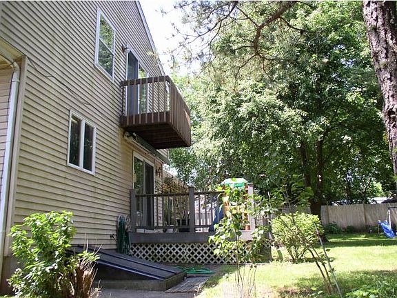 Deck and Balcony off Back