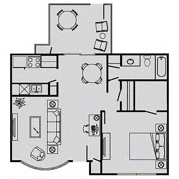 Floor plan B