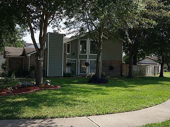 Large front yard on corner lot