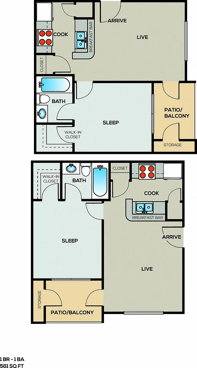 Floor plan 1A