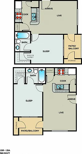 Floor plan 1A