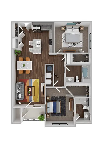 Floor plan The Dunes