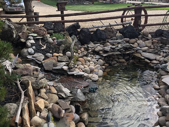 Mountain water feature 