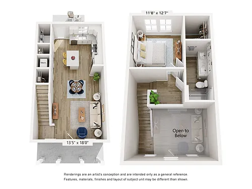 Floor plan Townhome A