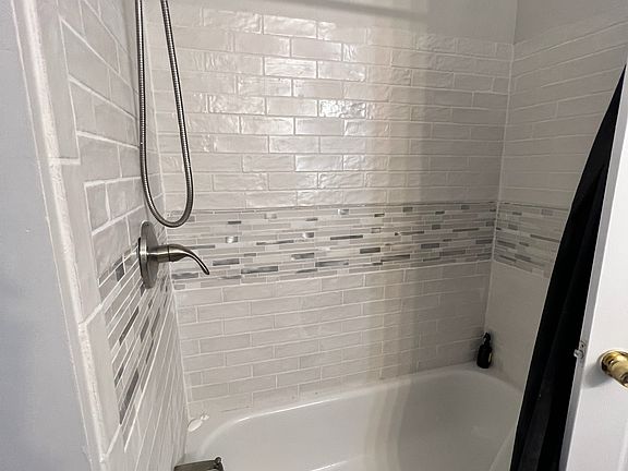 Beautiful tiled shower!