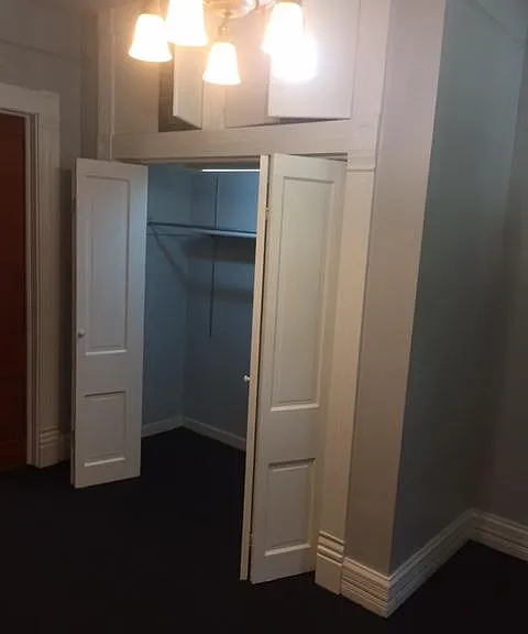 Large bedroom closet
