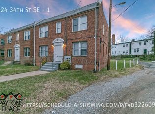 324 34th St SE APT 1, Washington, DC 20019