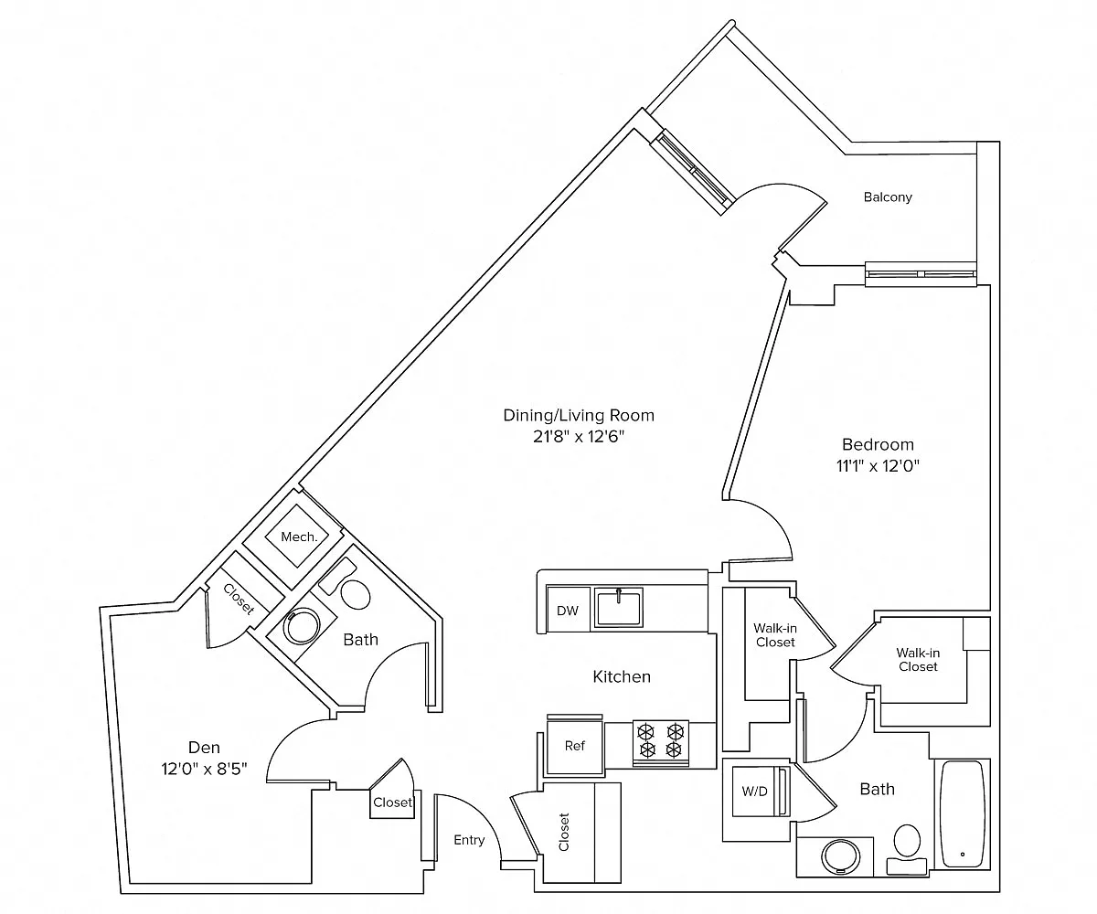 Floor plan A15D
