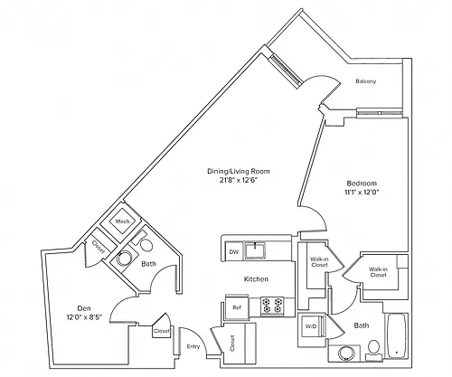 Floor plan A15D