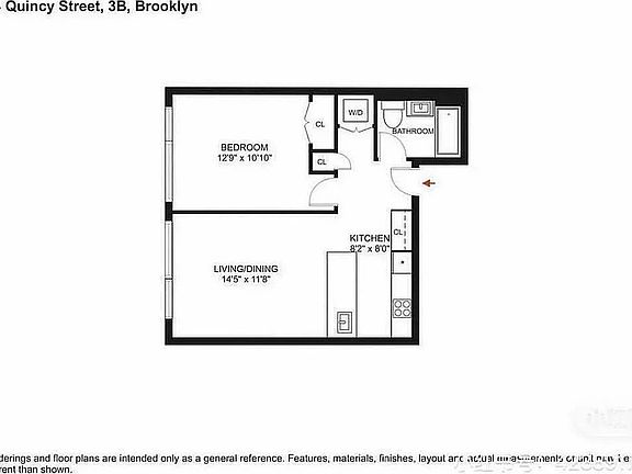 2nd image of 844 Quincy St #3B