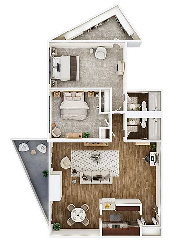 Floor plan B4 Washington