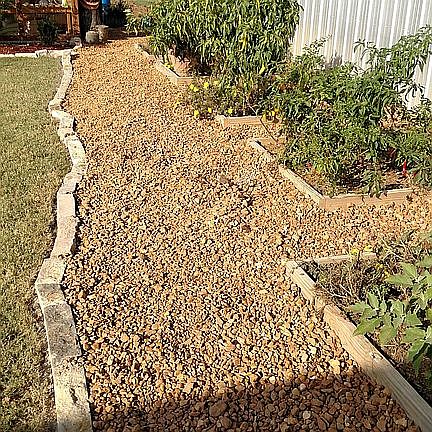 stone walkways