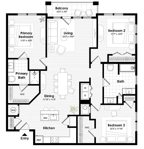 Floor plan C02