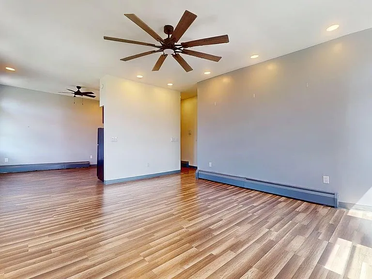 Giant living room and dining area