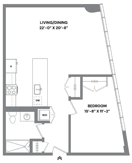 Floor plan 1M