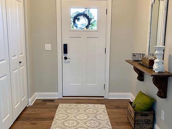 Large closet in foyer