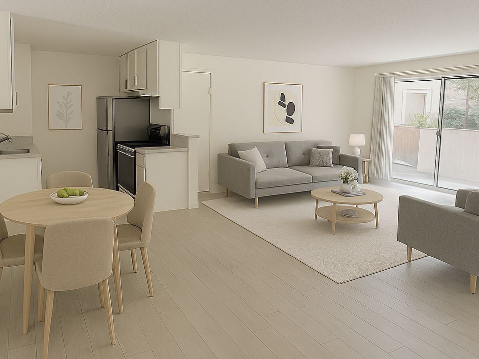 Living Room, Dining Room and Kitchen with open floor plan