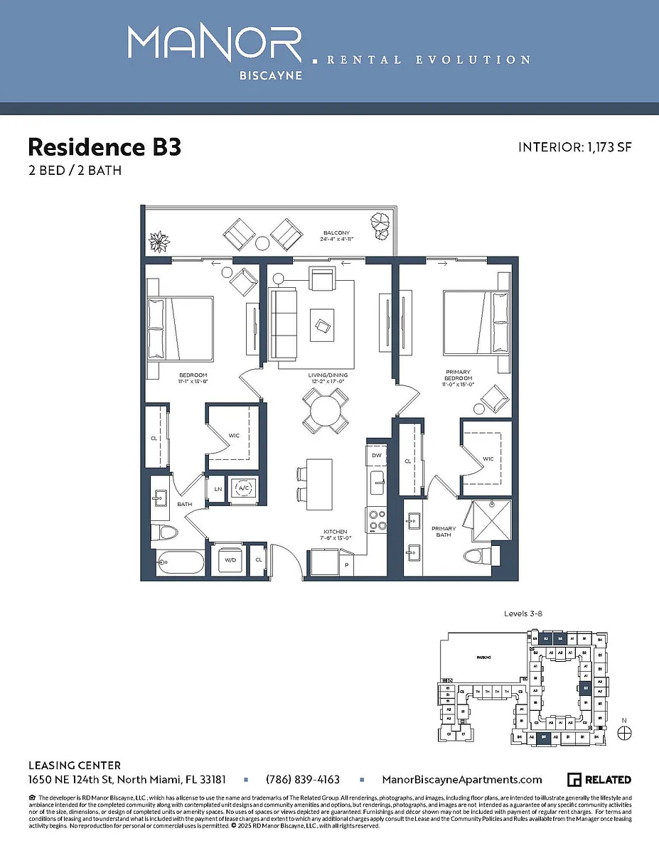 Floor plan B3