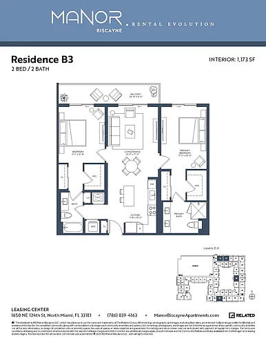 Floor plan B3