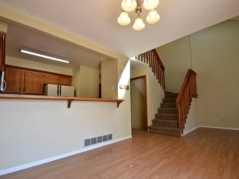 Dining area and countertop eating.