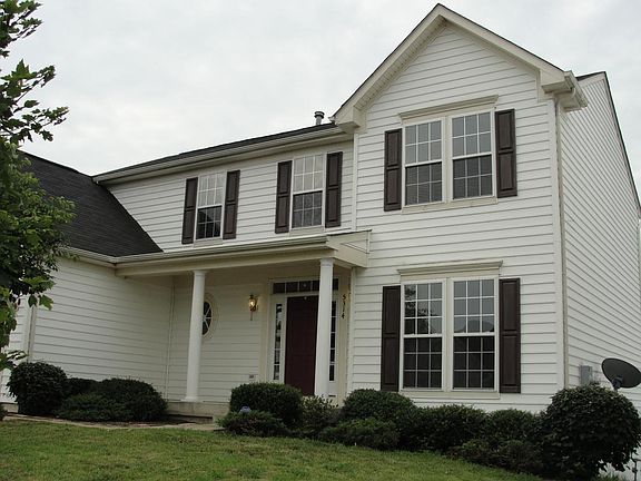 Exterior with front porch