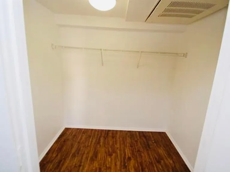 Large walk in closet