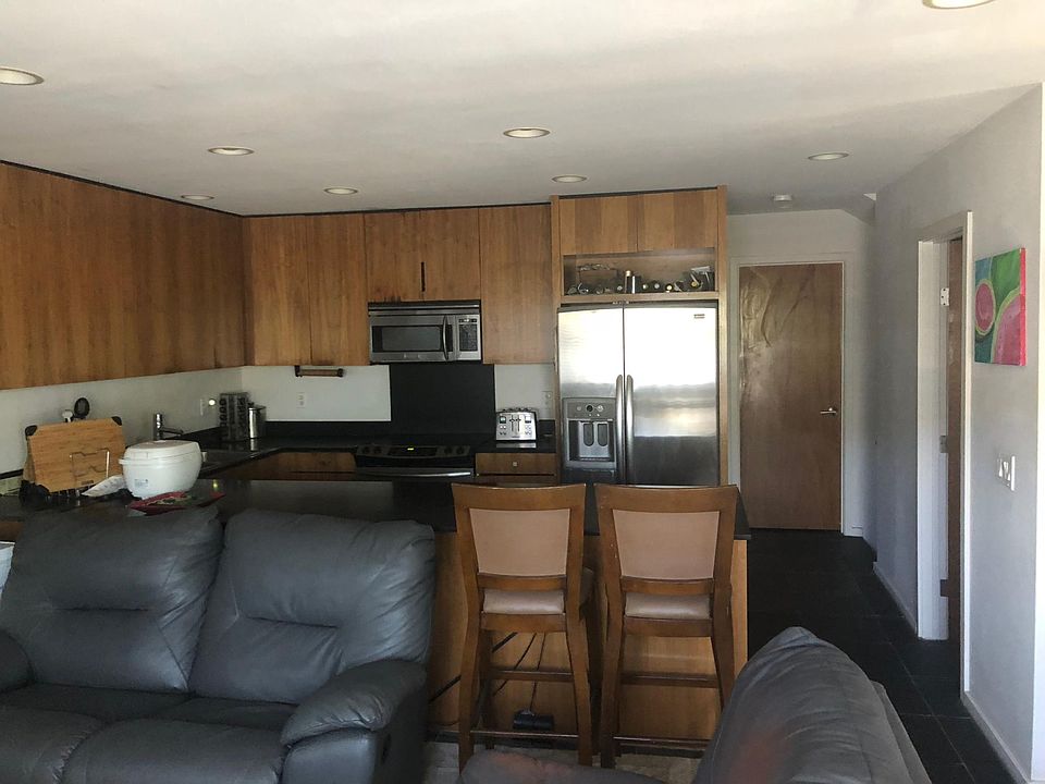 Kitchen and living room