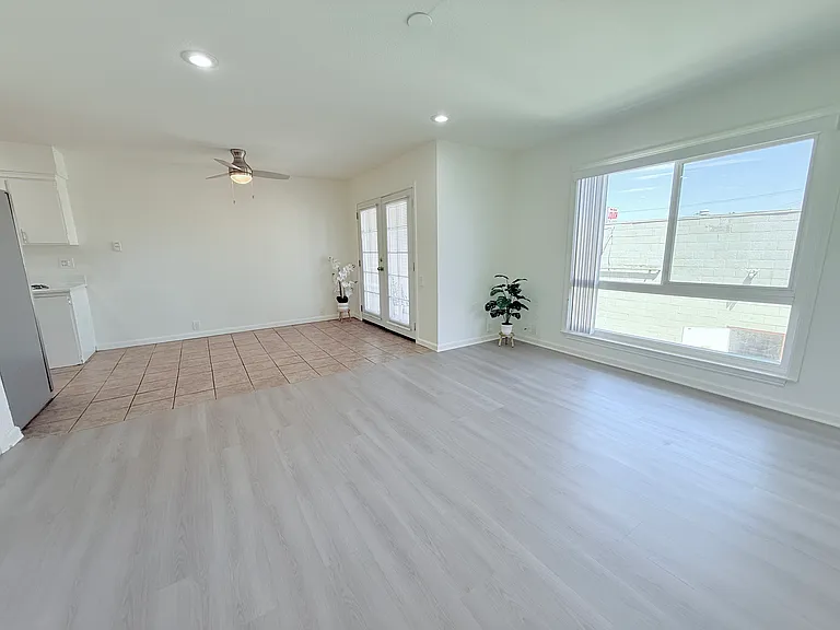 Living & Dining Room with New Flooring Unit 22