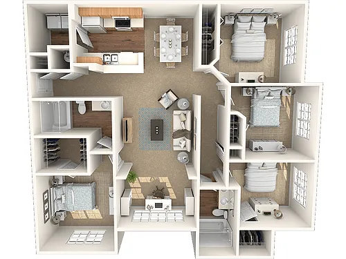 Floor plan The Elm