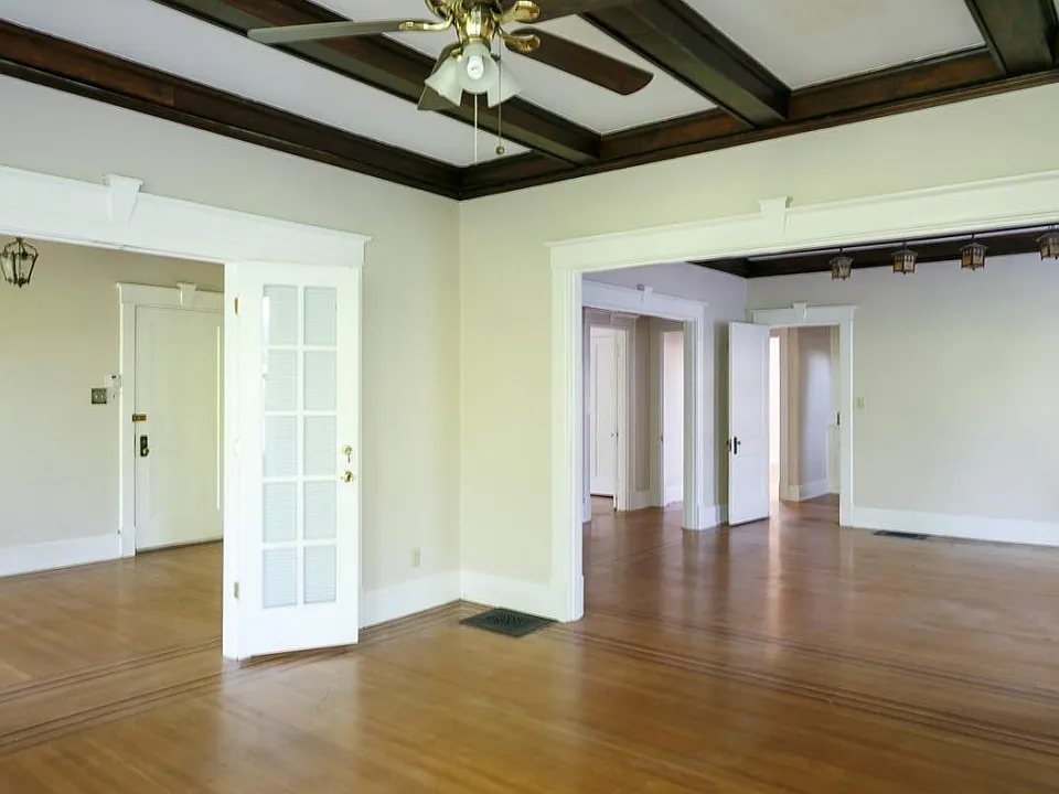 Gorgeous interior viewed from living room towards dining roo