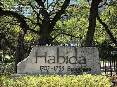 Condo entrance sign