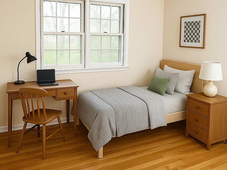 Virtually staged- 3rd bedroom