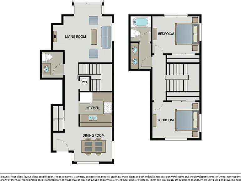Plan 2B Townhome
