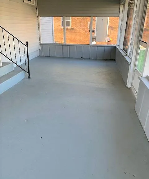 Rear Screened Porch