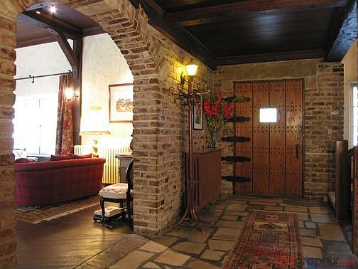 Entry with Wooden Door
