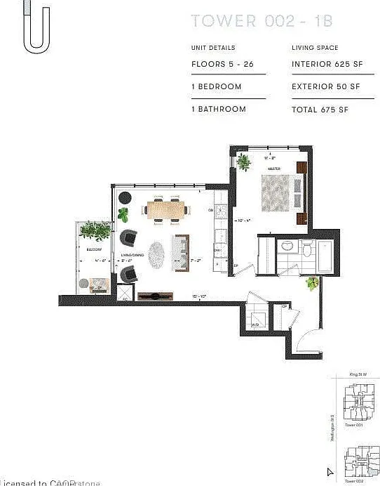 1 bed, 1.0 bath, 625 sqft, $2,000 — Photo 4