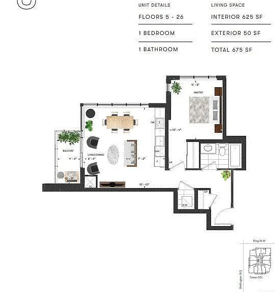 15 Wellington St S #2806 — Photo 4